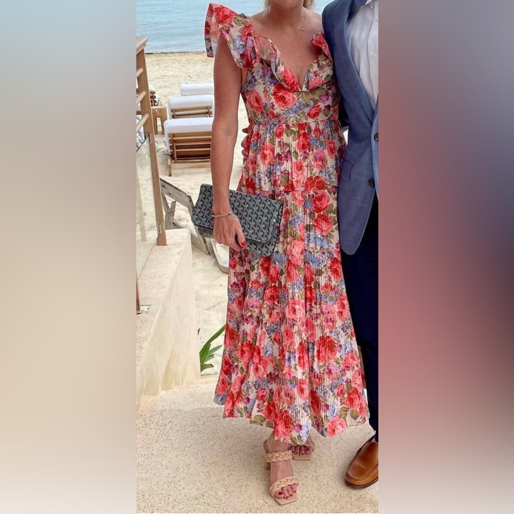 Beulah floral midi dress